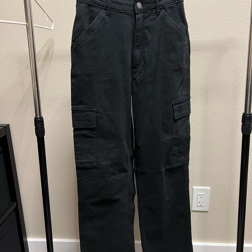 Black Cargo Pants